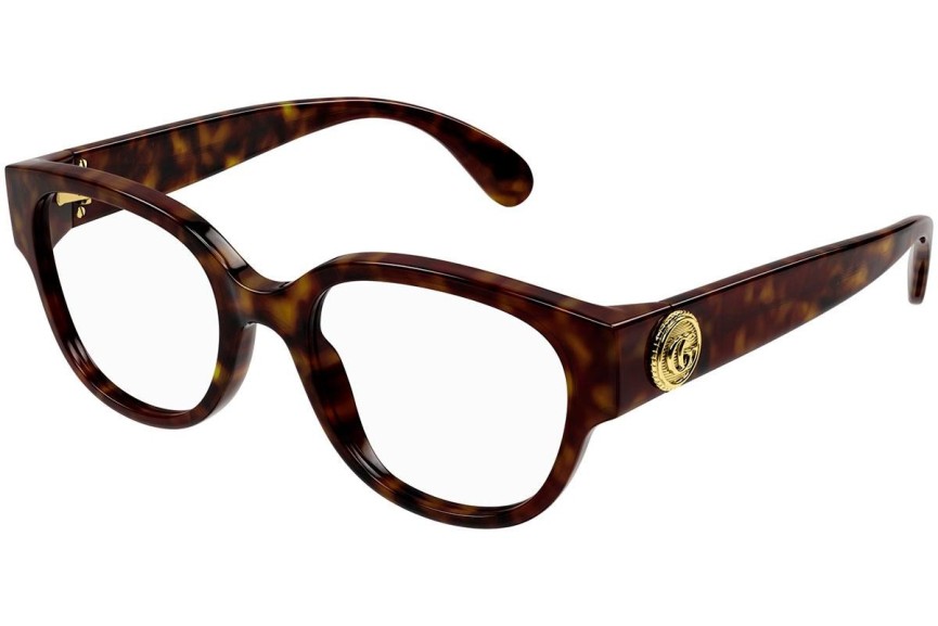 Ochelari Gucci GG1411O 005 Ovali Havana