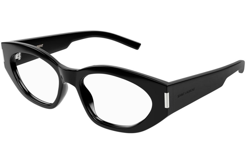 Ochelari Saint Laurent SL638OPT 001 blue-light [non-prescription] Cat Eye Negri