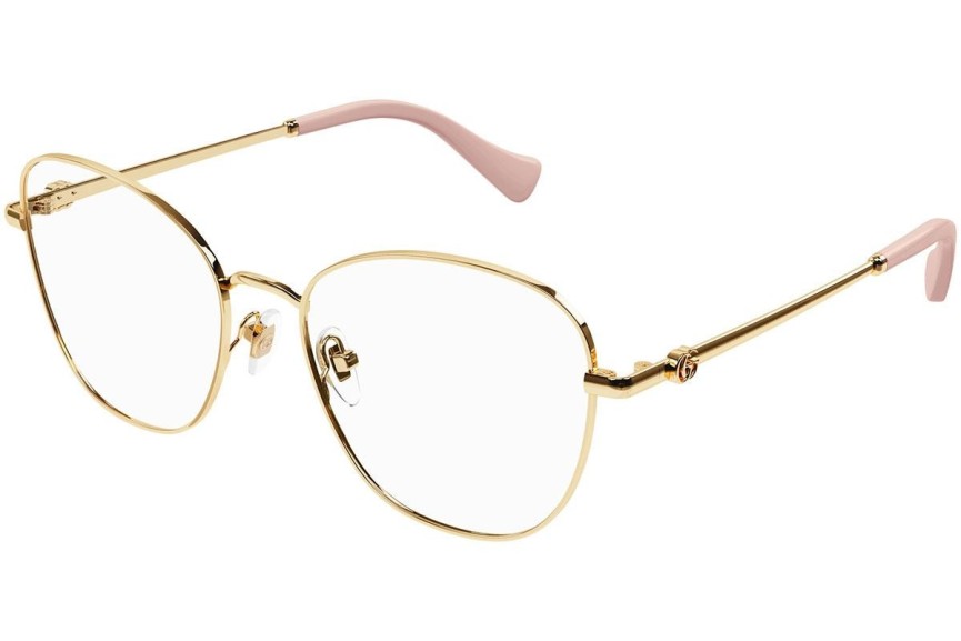 Ochelari Gucci GG1418O 003 Cat Eye Aurii