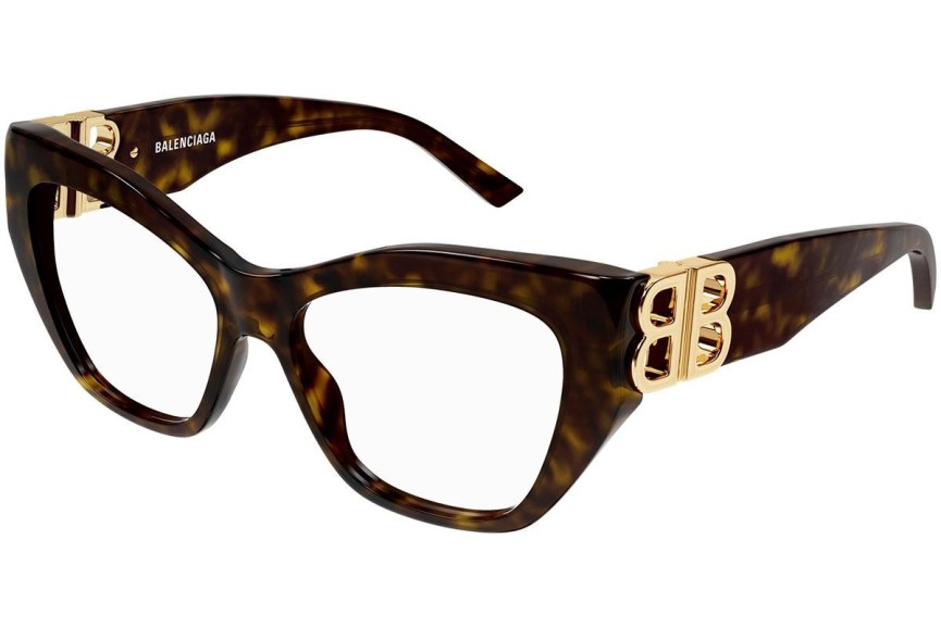 Ochelari Balenciaga BB0312O 002 Cat Eye Havana