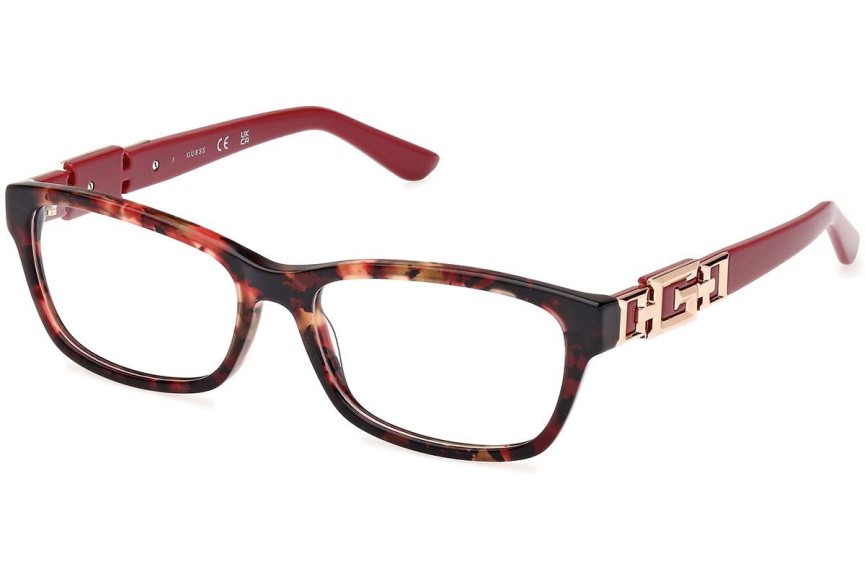 Ochelari Guess GU2986 071 Dreptunghiulari Havana