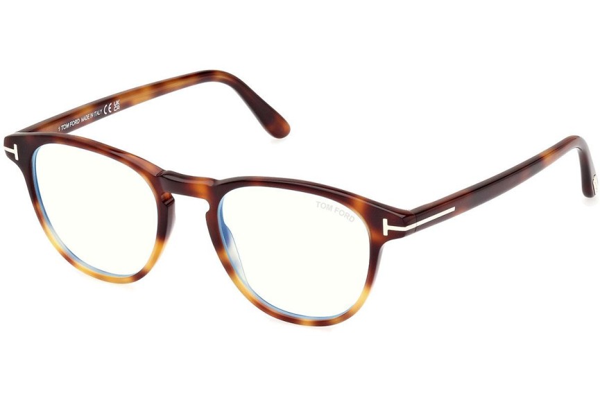 Ochelari Tom Ford FT5899-B 056 Pătrați Havana