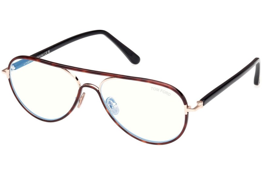 Ochelari Tom Ford FT5897-B 053 Pilot Havana