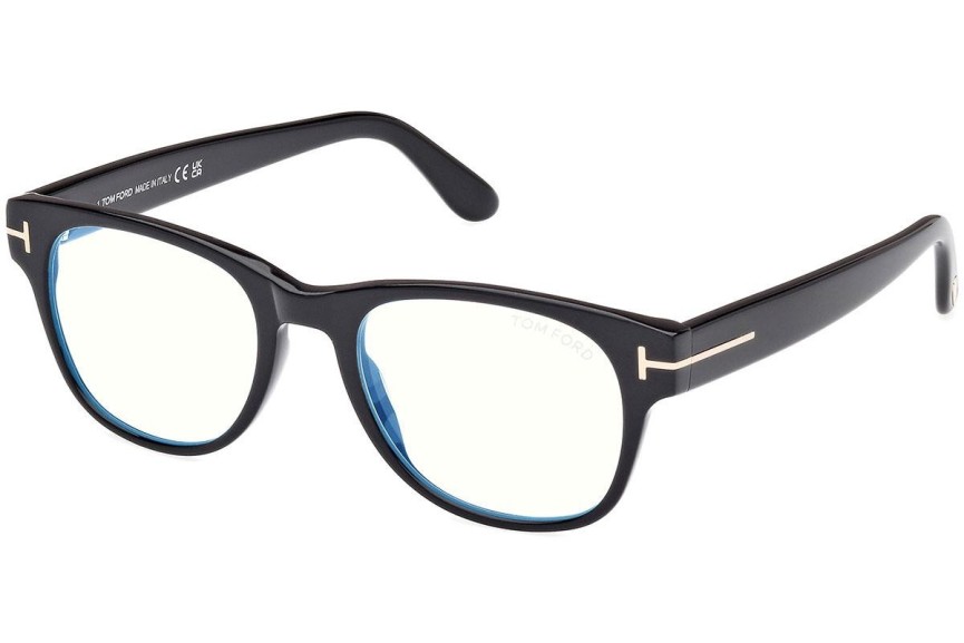 Ochelari Tom Ford FT5898-B 001 Pătrați Negri