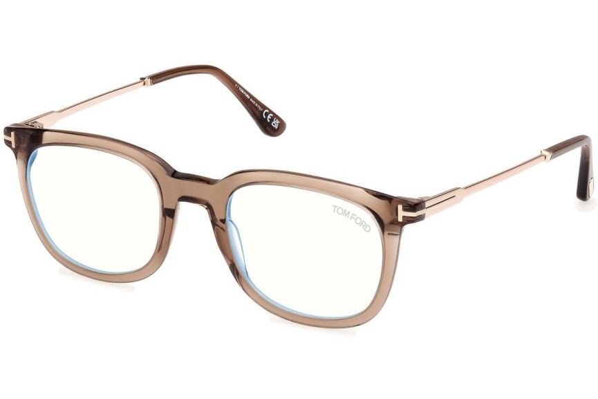 Ochelari Tom Ford FT5904-B 045 Pătrați Maro