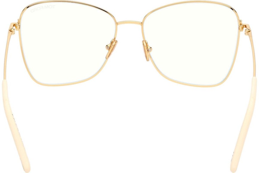 Ochelari Tom Ford FT5906-B 025 Cat Eye Bej