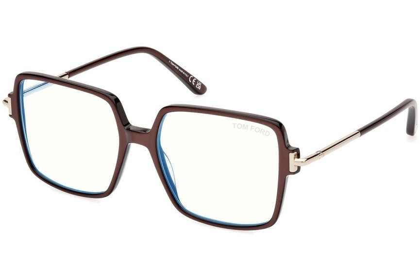 Ochelari Tom Ford FT5915-B 045 Pătrați Maro