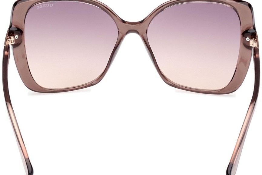 Ochelari de soare Guess GU7820 59Z Oversize Maro