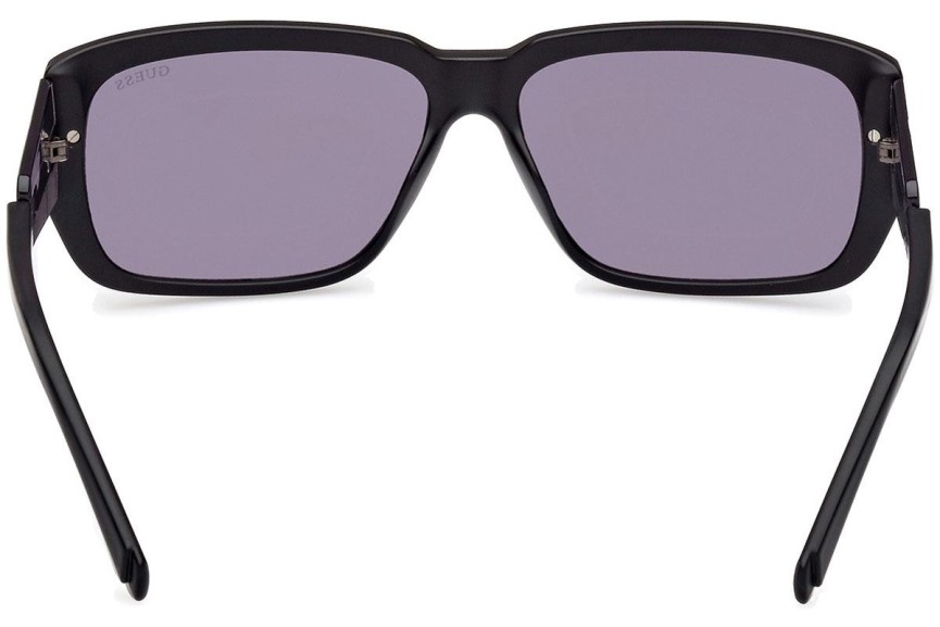 Ochelari de soare Guess GU00090 02Y Dreptunghiulari Negri