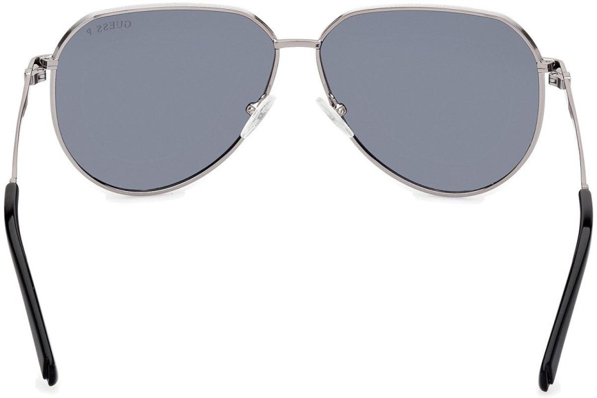 Ochelari de soare Guess GU00089 08D Polarized Pătrați Argintii