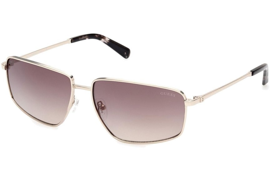 Ochelari de soare Guess GU00088 32G Dreptunghiulari Aurii