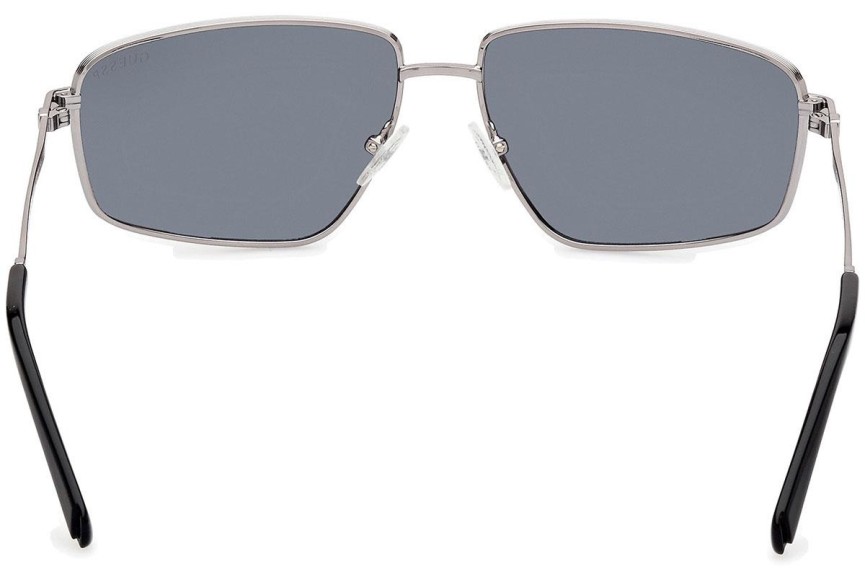 Ochelari de soare Guess GU00088 08D Polarized Dreptunghiulari Argintii