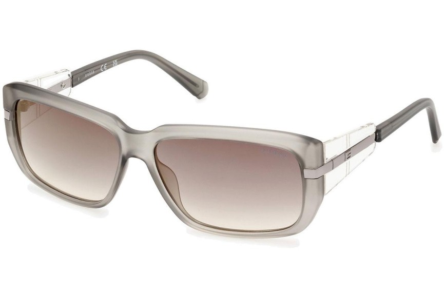 Ochelari de soare Guess GU00090 93Q Dreptunghiulari Gri