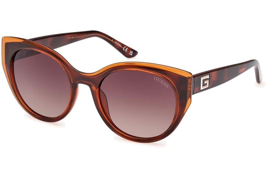 Ochelari de soare Guess GU7909 52F Rotunzi Portocalii