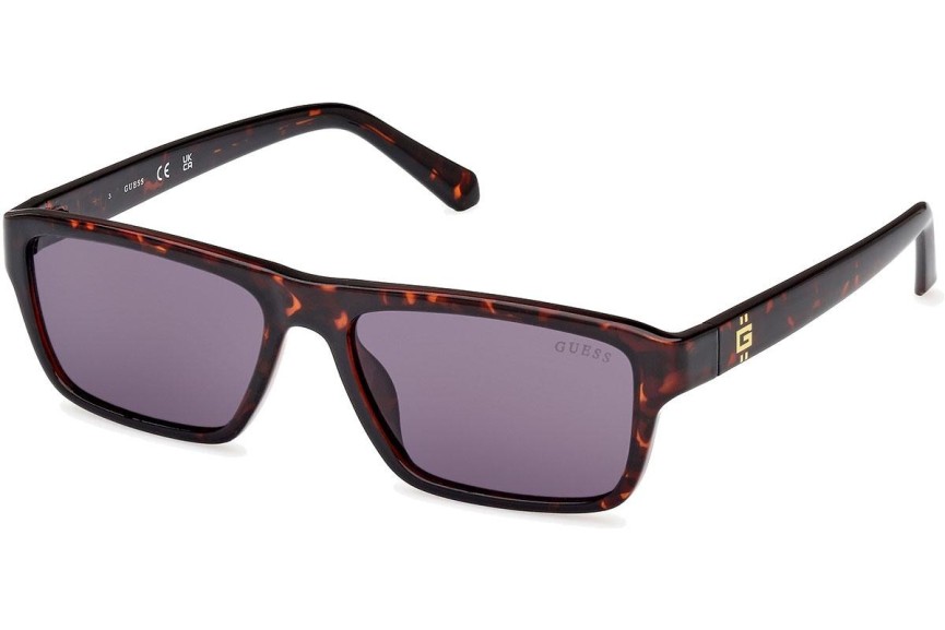 Ochelari de soare Guess GU00085 52Y Dreptunghiulari Havana