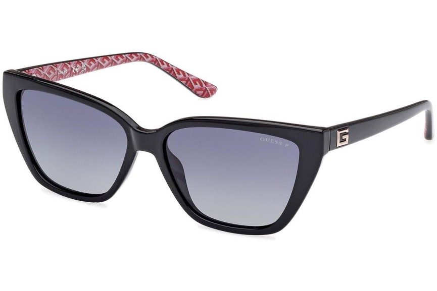 Ochelari de soare Guess GU7919 01D Polarized Cat Eye Negri