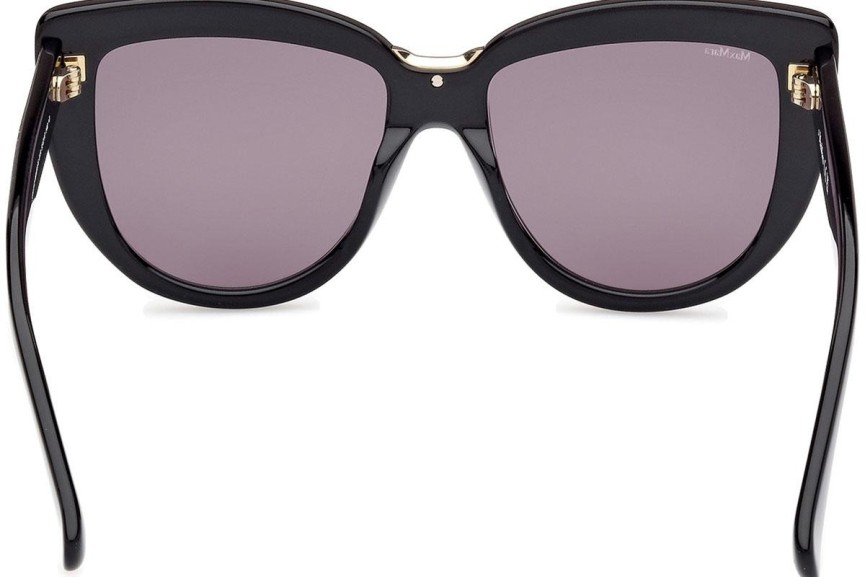 Ochelari de soare Max Mara Spark2 MM0076 01A Cat Eye Negri