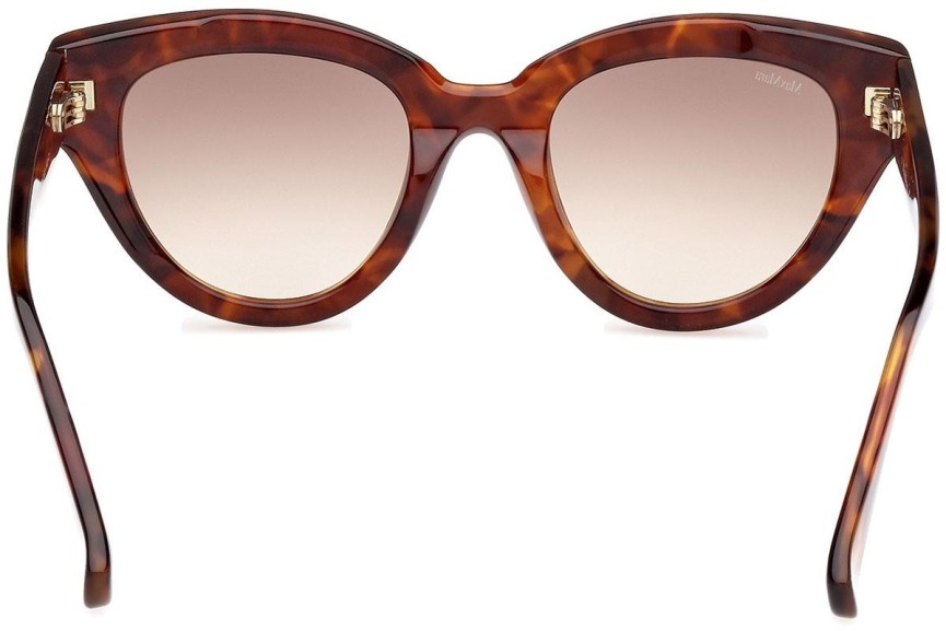 Ochelari de soare Max Mara Glimpse1 MM0077 53F Cat Eye Havana