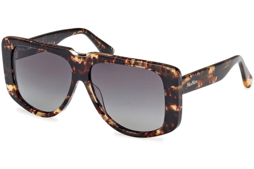 Ochelari de soare Max Mara Spark1 MM0075 52P Pătrați Havana