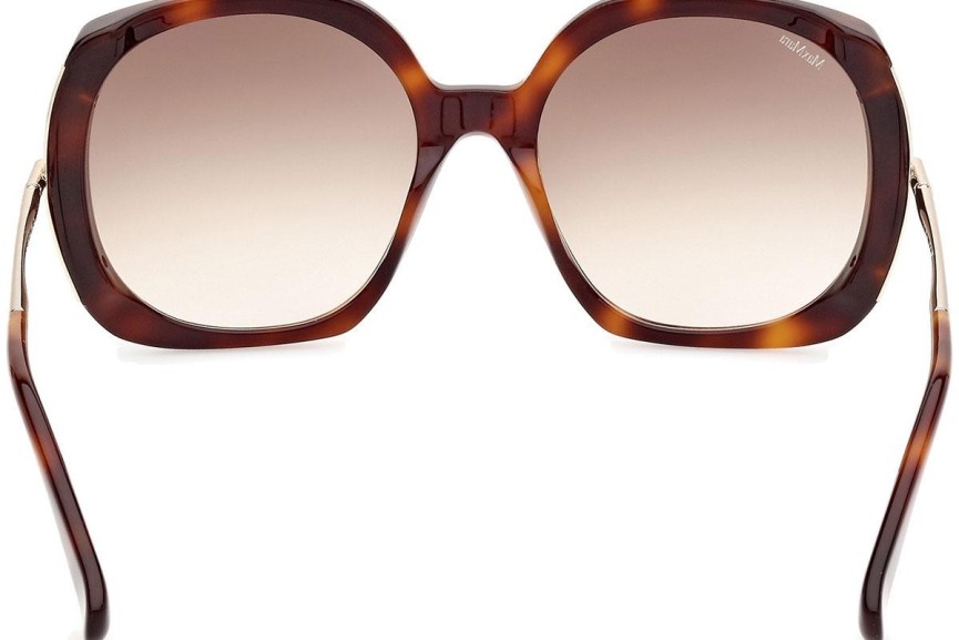 Ochelari de soare Max Mara Malibu9 MM0079 52F Pătrați Havana