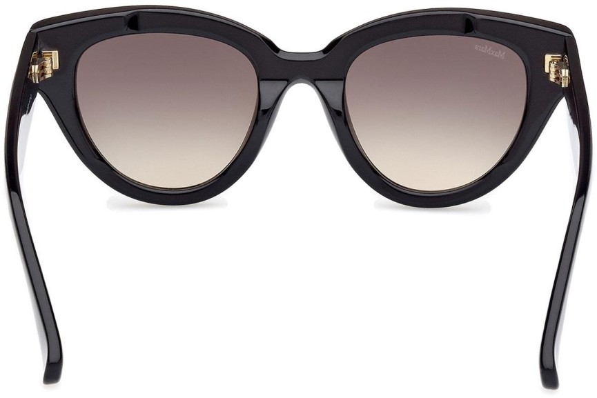 Ochelari de soare Max Mara Glimpse1 MM0077 01B Cat Eye Negri