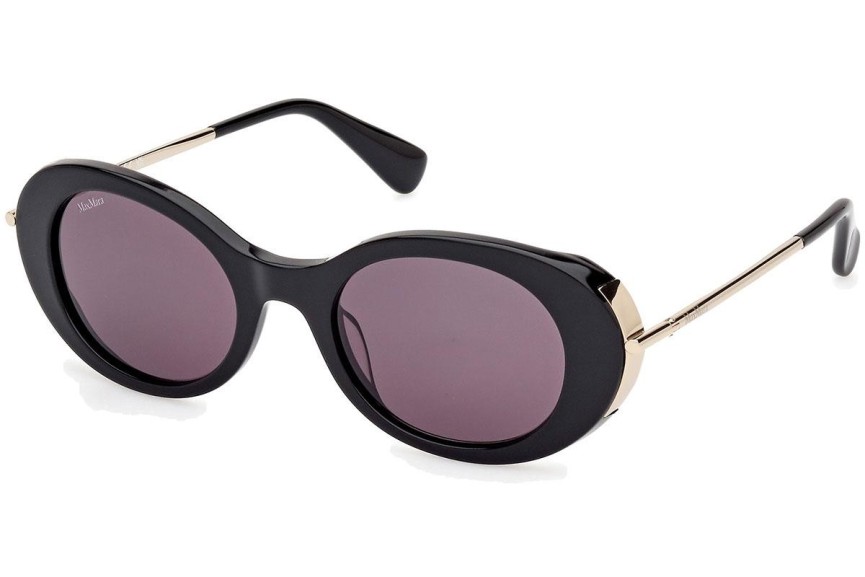 Ochelari de soare Max Mara Malibu10 MM0080 01A Ovali Negri