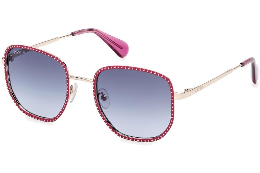 Ochelari de soare Max&Co. MO0091 75W Rotunzi Roșii