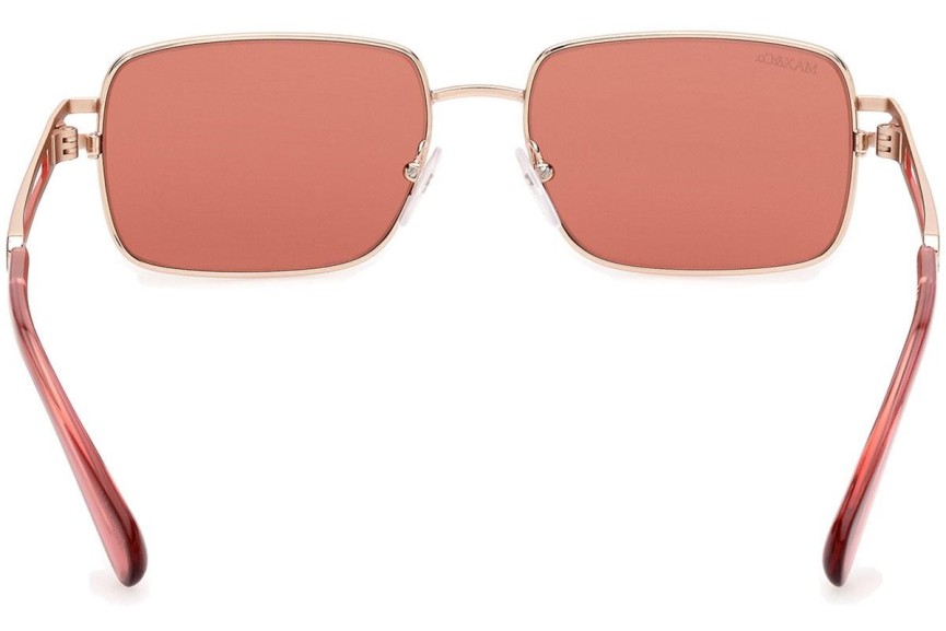 Ochelari de soare Max&Co. MO0090 28S Dreptunghiulari Aurii