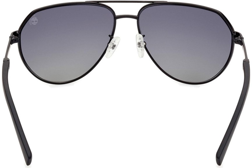 Ochelari de soare Timberland TB9340-H 02D Polarized Pilot Negri