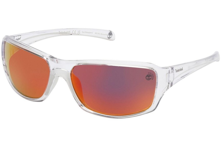 Ochelari de soare Timberland TB9332 26D Polarized Pătrați Cristal