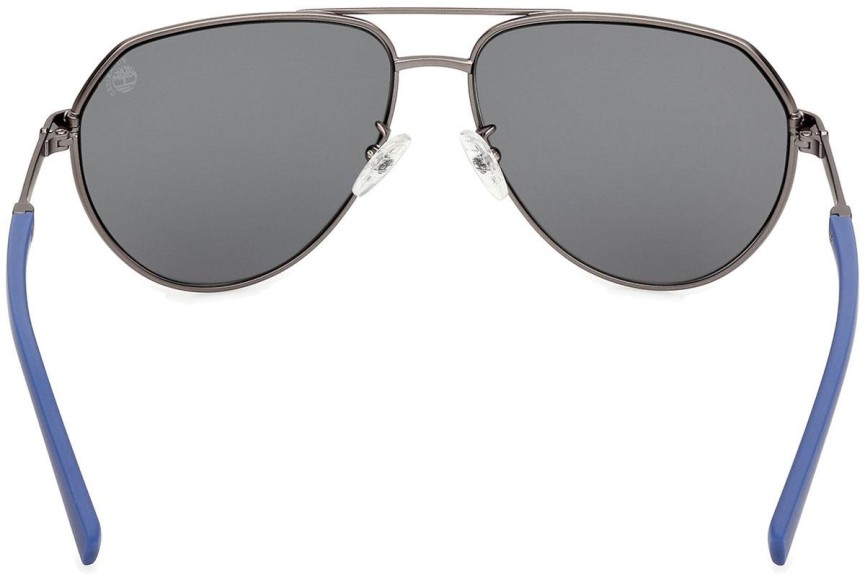 Ochelari de soare Timberland TB9340-H 07D Polarized Pilot Maro