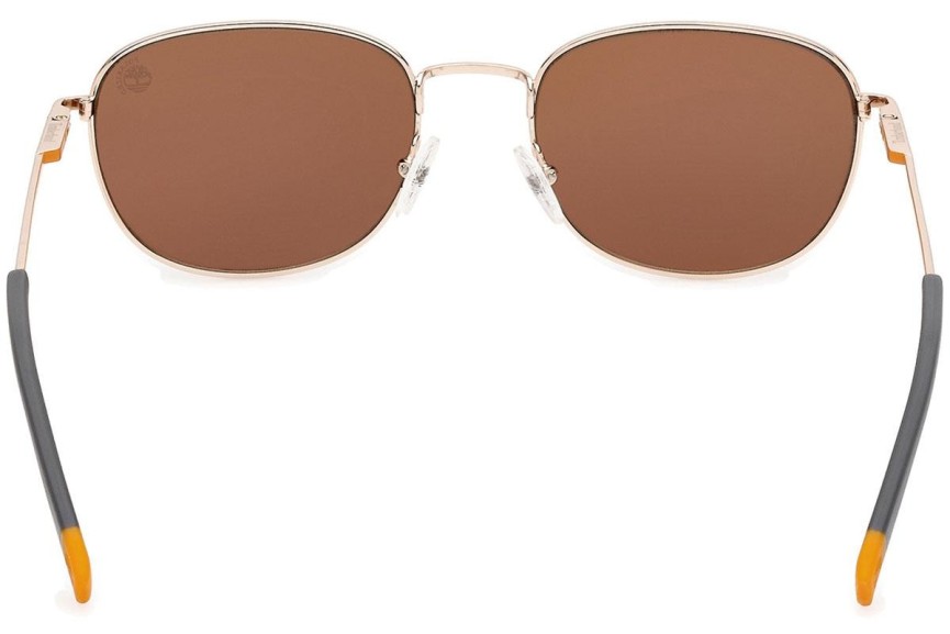 Ochelari de soare Timberland TB9339 32H Polarized Ovali Aurii