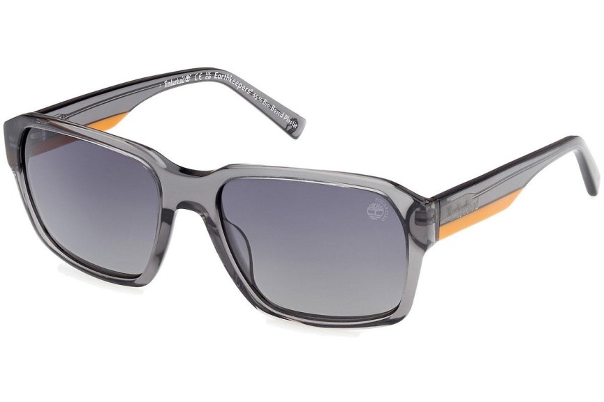 Ochelari de soare Timberland TB9343 20D Polarized Pătrați Gri