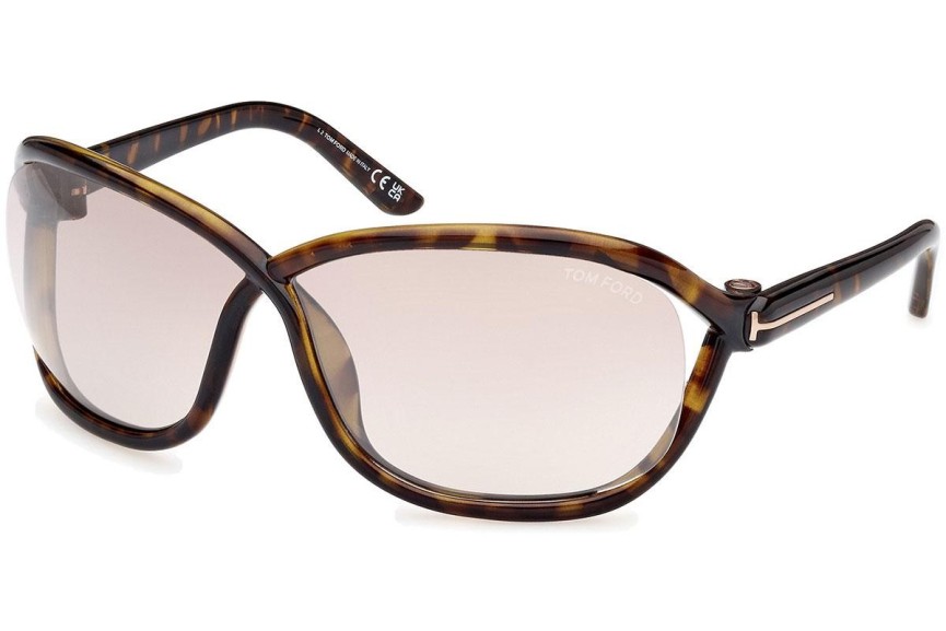 Ochelari de soare Tom Ford Fernanda FT1069 52G Specială Havana