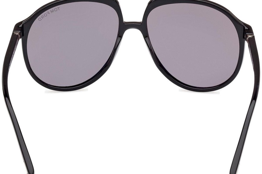 Ochelari de soare Tom Ford Archie FT1079 01C Pilot Negri