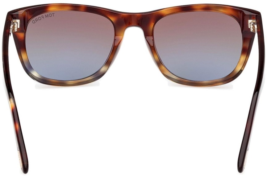 Ochelari de soare Tom Ford Kendel FT1076 56B Pătrați Havana