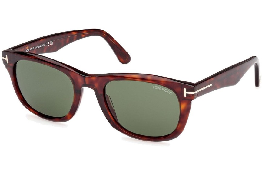 Ochelari de soare Tom Ford Kendel FT1076 54N Pătrați Havana