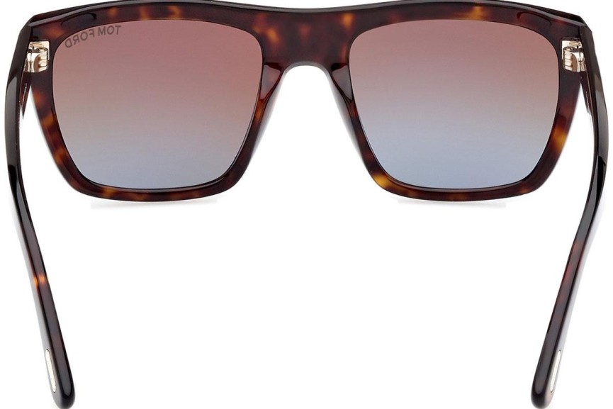 Ochelari de soare Tom Ford Alberto FT1077 52F Pătrați Havana