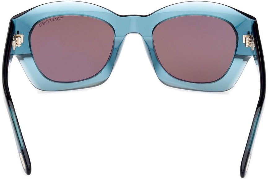 Ochelari de soare Tom Ford Guilliana FT1083 90L Pătrați Albaștri