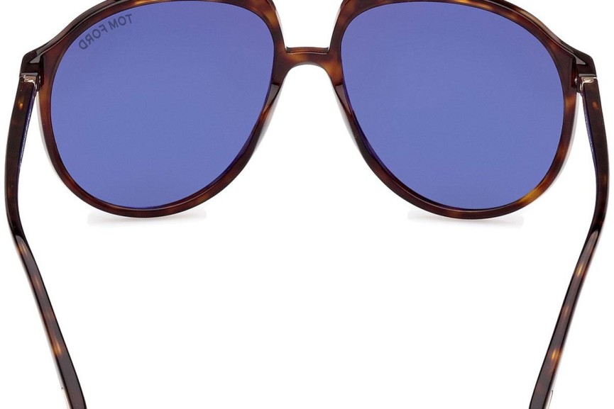 Ochelari de soare Tom Ford Archie FT1079 52V Pilot Havana