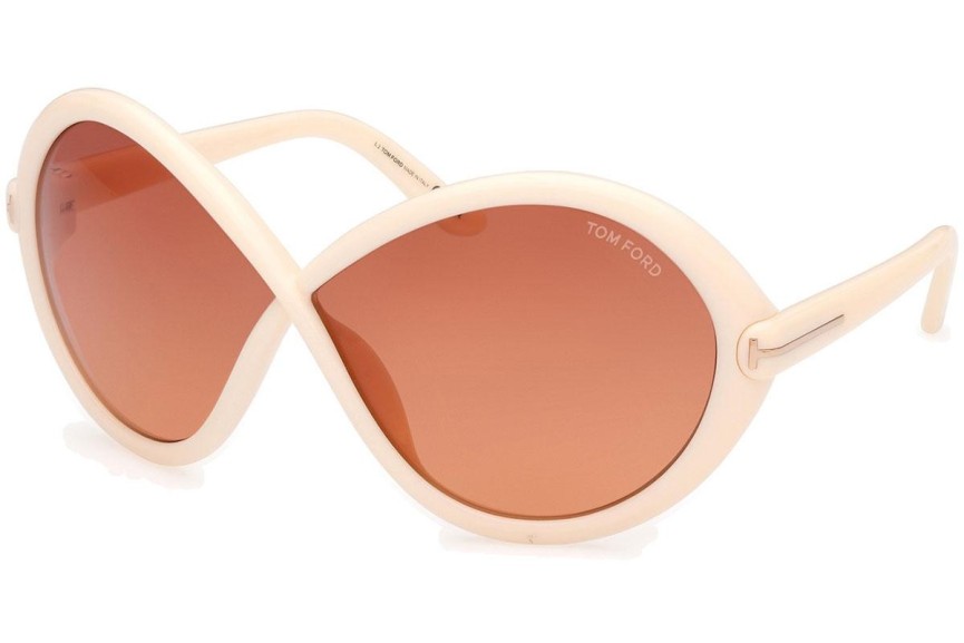 Ochelari de soare Tom Ford Jada FT1070 25T Specială Bej