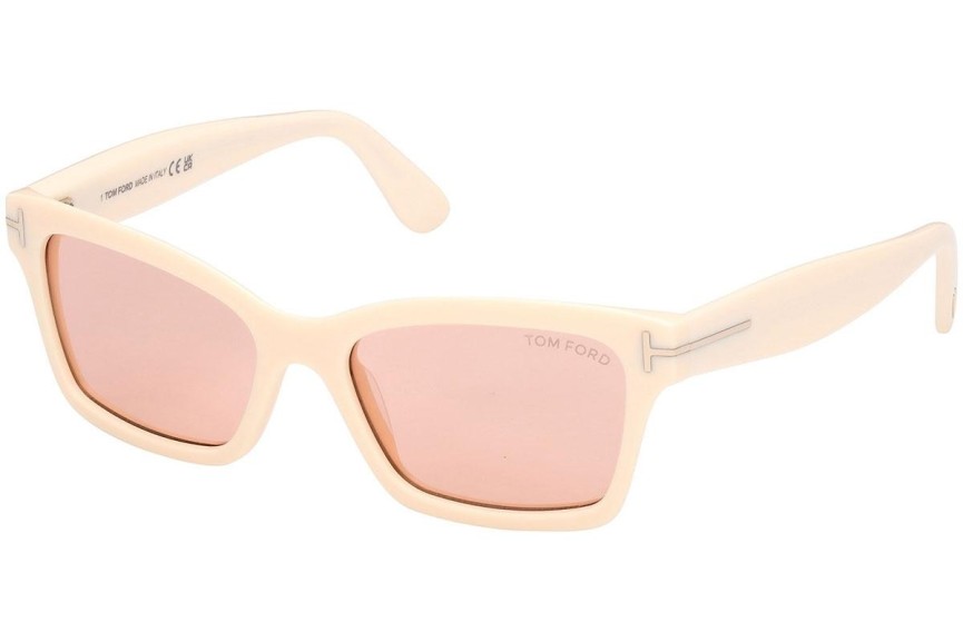 Ochelari de soare Tom Ford Mikel FT1085 25Z Pătrați Bej