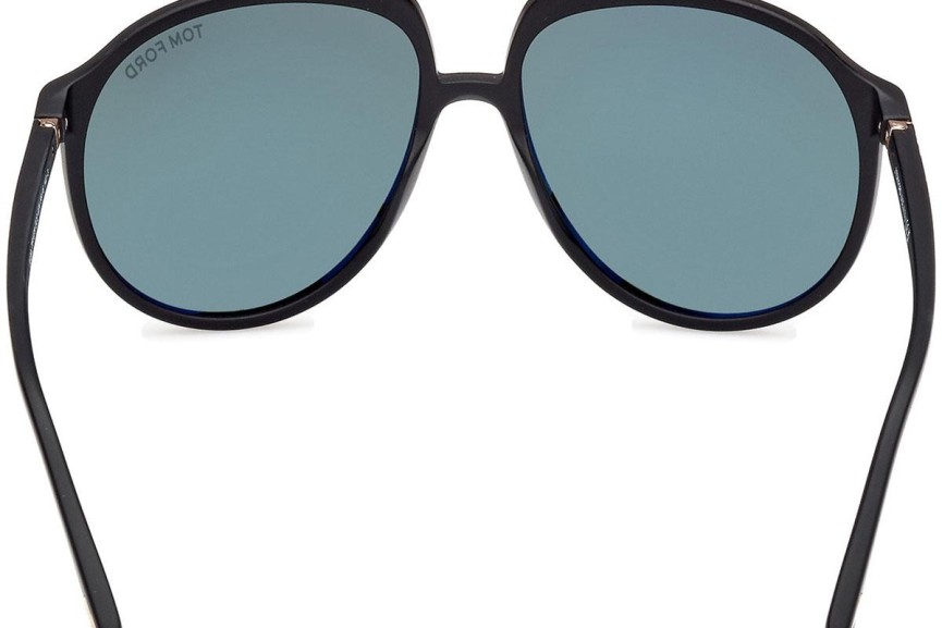 Ochelari de soare Tom Ford Archie FT1079 02N Pilot Negri