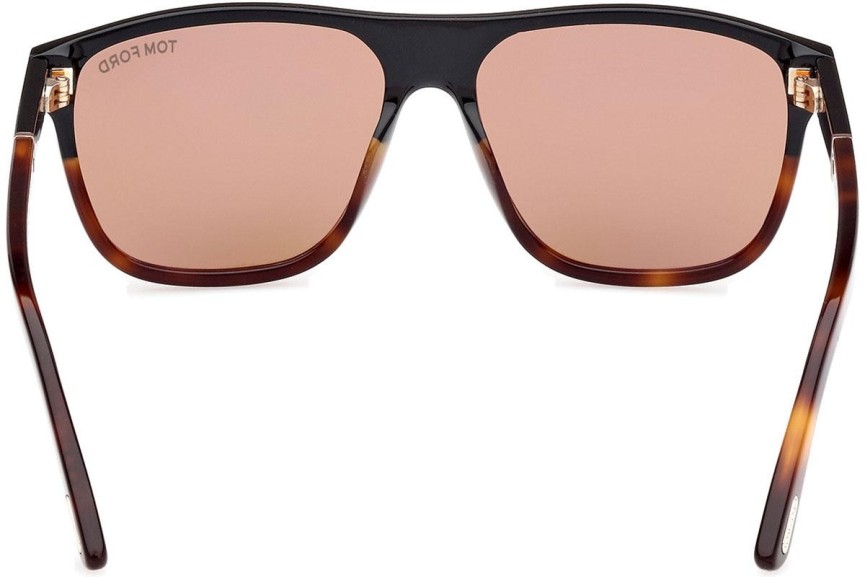 Ochelari de soare Tom Ford Frances FT1081 05E Pătrați Negri