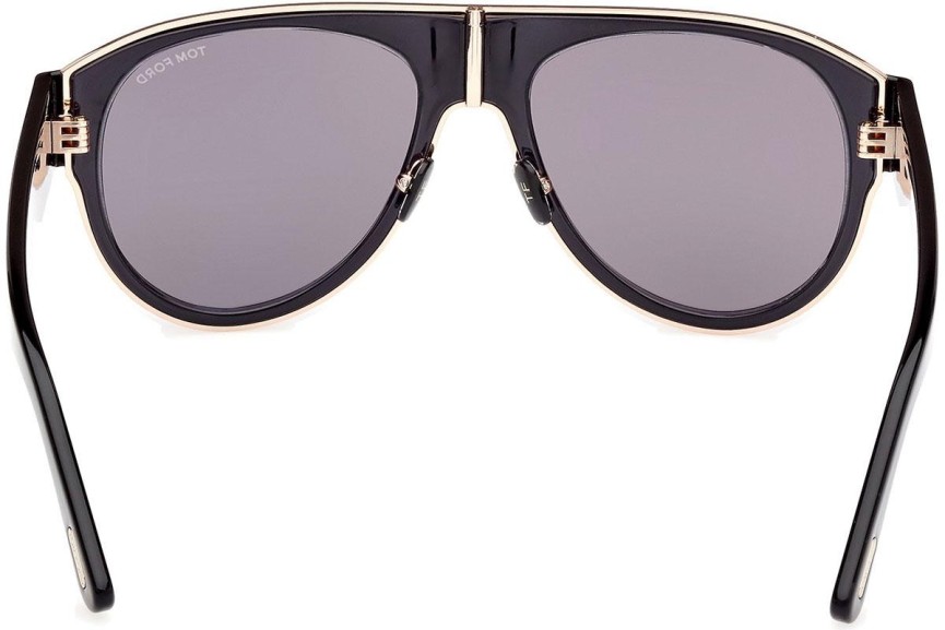 Ochelari de soare Tom Ford Lyle-02 FT1074 01C Pilot Negri