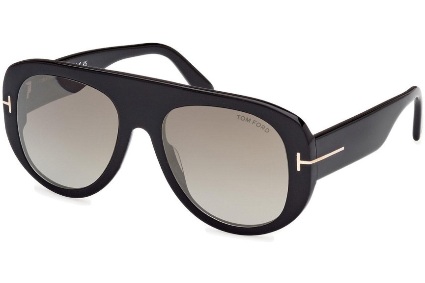 Ochelari de soare Tom Ford Cecil FT1078 01G Pilot Negri