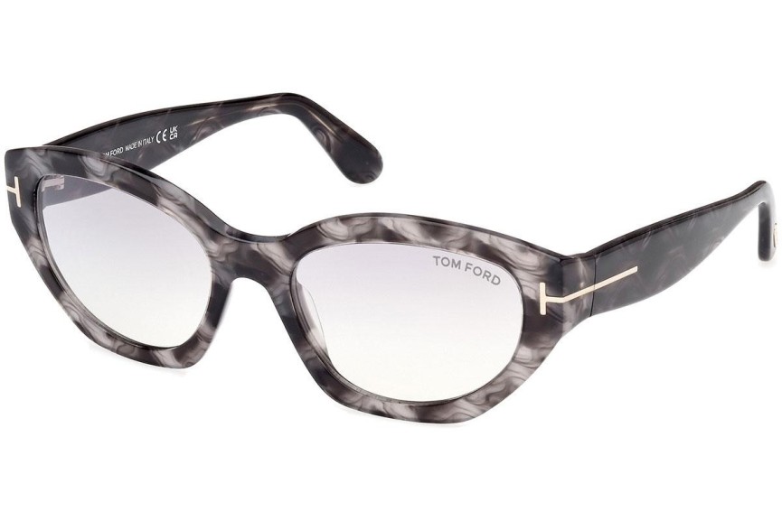 Ochelari de soare Tom Ford Penny FT1086 55C Specială Havana