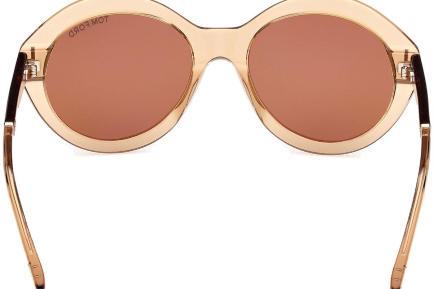 Ochelari de soare Tom Ford Seraphina FT1088 45E Rotunzi Maro