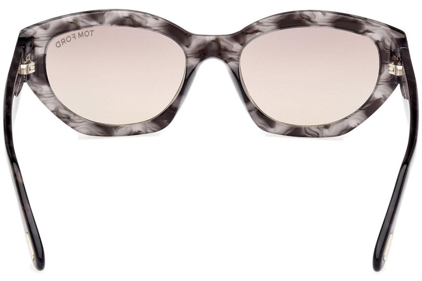 Ochelari de soare Tom Ford Penny FT1086 55C Specială Havana