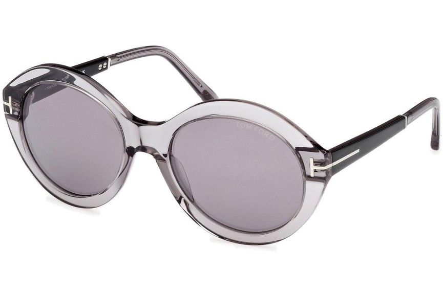 Ochelari de soare Tom Ford Seraphina FT1088 20C Rotunzi Gri